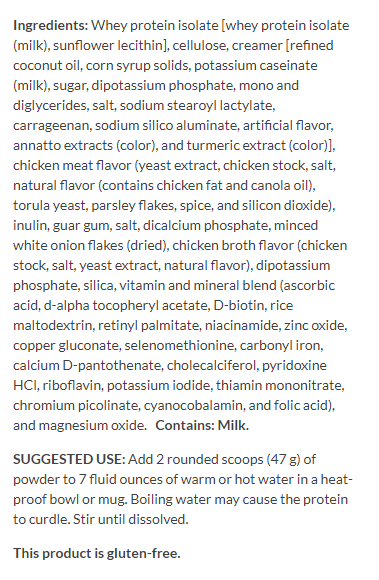 Bariatric Advantage - High Protein Meal Replacement - Chicken