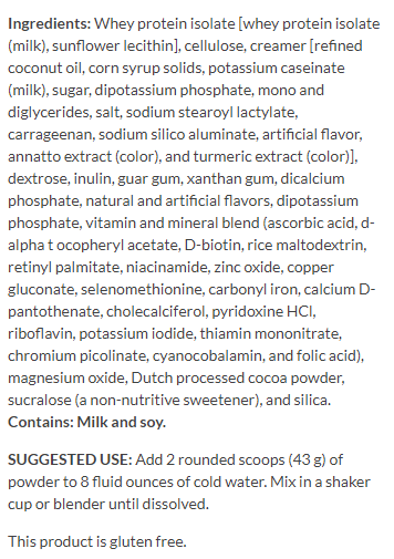 Bariatric Advantage - High Protein Meal Replacement - Cookies and Cream