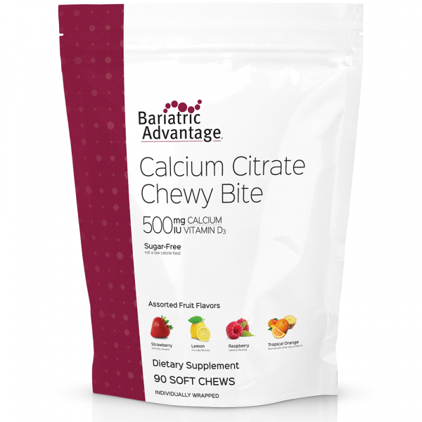 Bariatric Advantage - Calcium Chews - Assorted Fruity Flavors