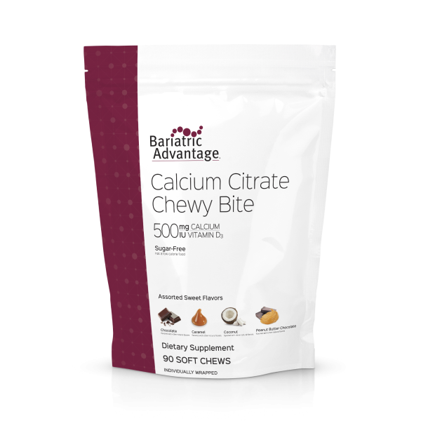 Bariatric Advantage - Calcium Chews - Assorted Sweet Flavors