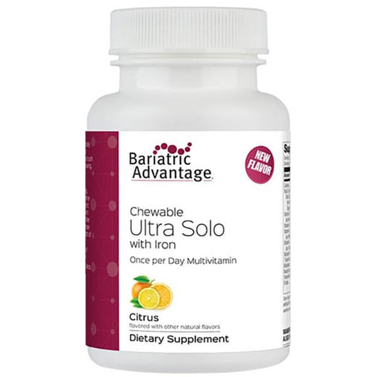 Bariatric Advantage - Chewable Ultra Solo w/ Iron - Citrus
