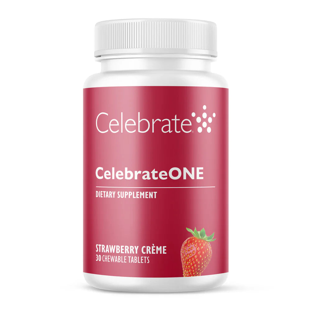 CelebrateONE Chewable - Strawberry Creme (iron free)