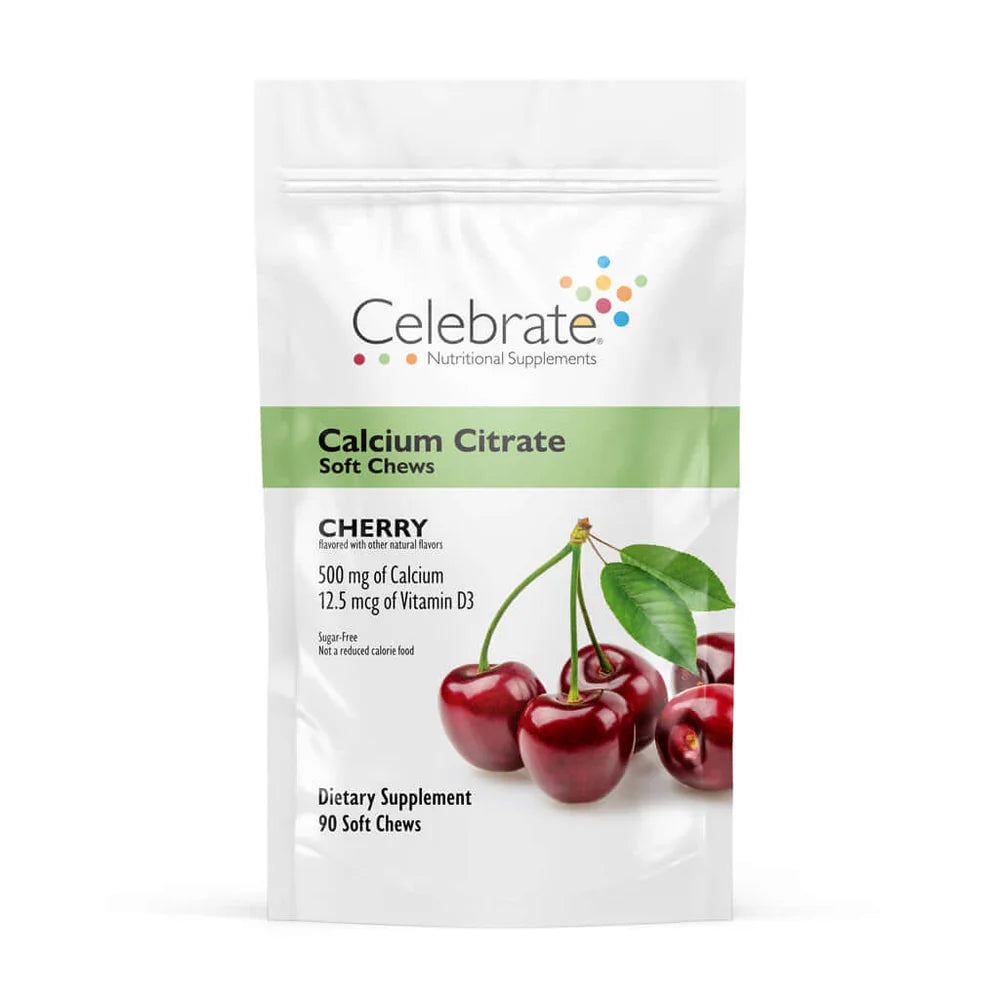 Celebrate - Calcium Soft Chews - Cherry
