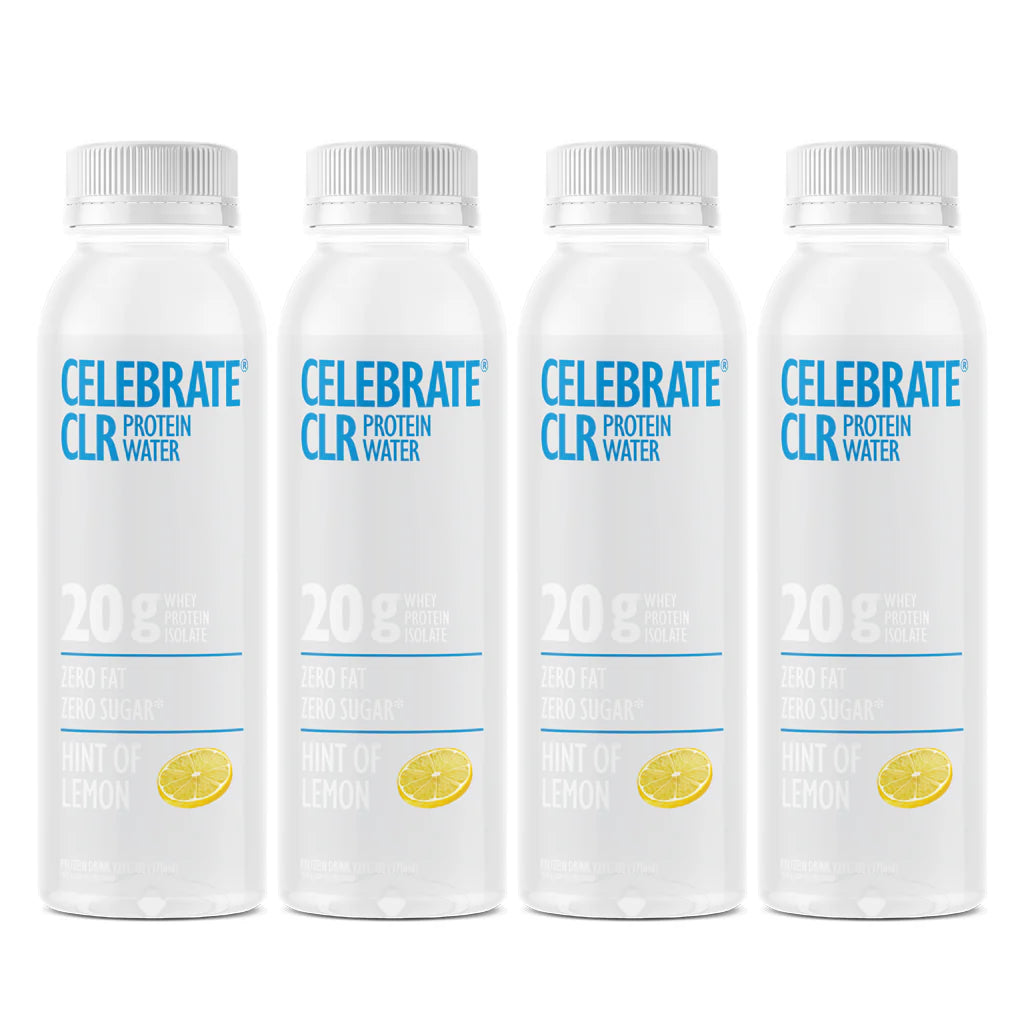 Celebrate - CLR Protein Water - Hint of Lemon (single)