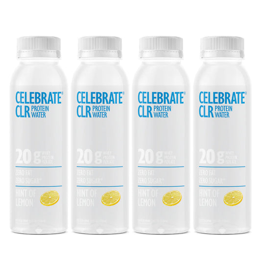 Celebrate - CLR Protein Water - Hint of Lemon  (4 pack)