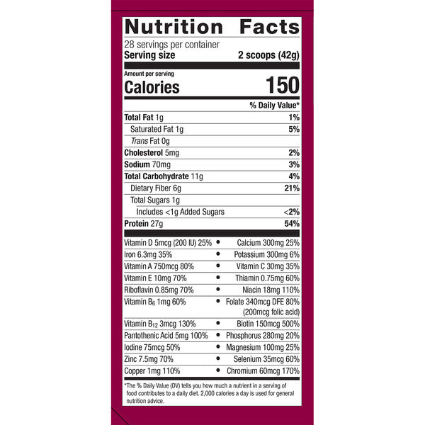 Bariatric Advantage - High Protein Meal Replacement - Banana