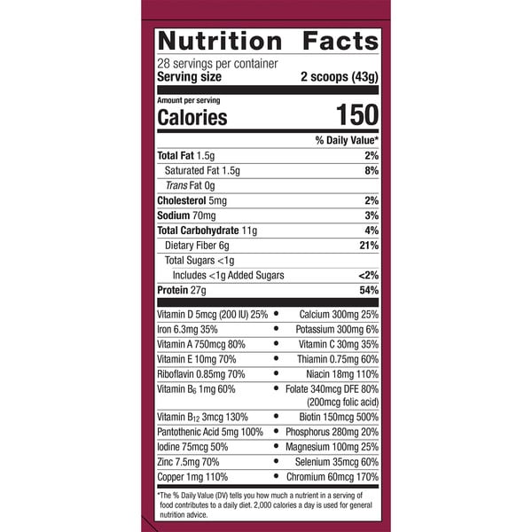 Bariatric Advantage - High Protein Meal Replacement - Vanilla