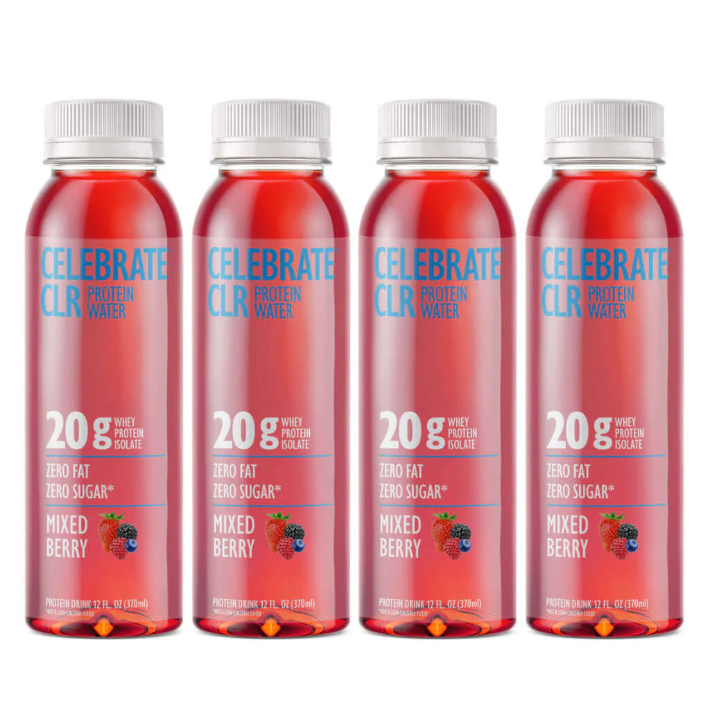 Celebrate - CLR Protein Water - Mixed Berry (4 pack)