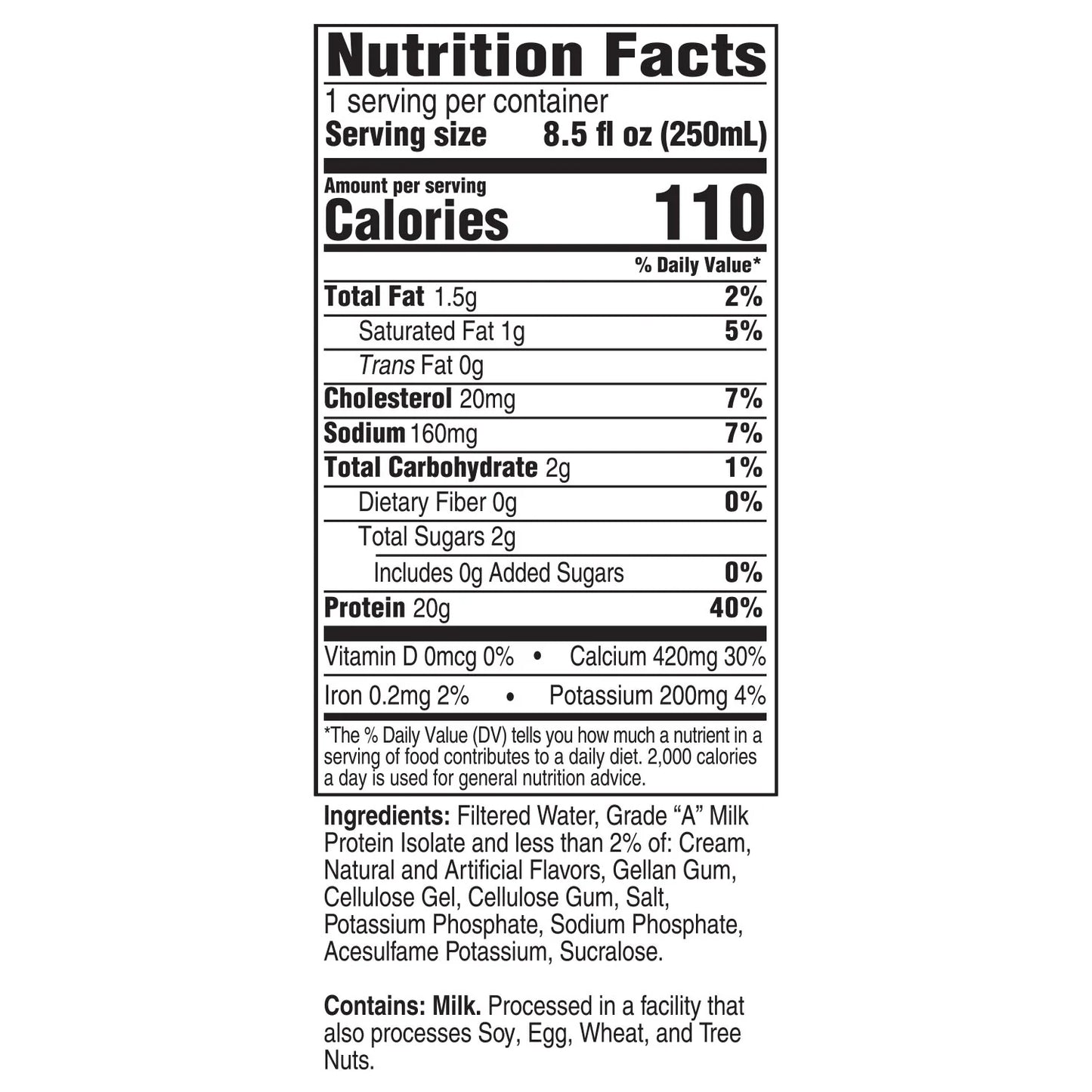 Unjury - Premade Shakes - Vanilla (12 pack)