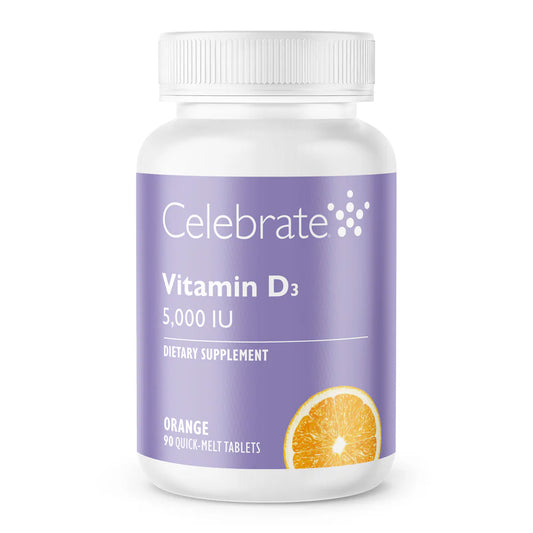 Celebrate - Vitamin D (Quick Melt) - Orange (5000 IU)